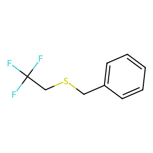 Benzyl 2,2,2-trifluoroethyl sulphide