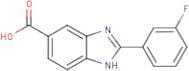 2-(3-Fluorophenyl)-1H-benzimidazole-5-carboxylic acid