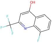 8-Fluoro-4-hydroxy-2-(trifluoromethyl)quinoline