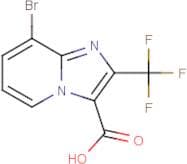 8-Bromo-2-(trifluoromethyl)imidazo[1,2-a]pyridine-3-carboxylic acid