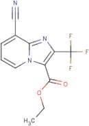 Ethyl 8-cyano-2-(trifluoromethyl)imidazo[1,2-a]pyridine-3-carboxylate