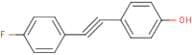 4-[(4-Fluorophenyl)ethynyl]phenol