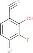 4-Bromo-3-fluoro-2-hydroxybenzonitrile