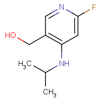 (6-Fluoro-4-(isopropylamino)pyridin-3-yl)methanol