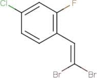 1-(2,2-Dibromovinyl)-4-chloro-2-fluorobenzene