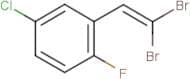 2-(2,2-Dibromovinyl)-4-chloro-1-fluorobenzene