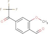 4-(2,2,2-Trifluoroacetyl)-2-methoxybenzaldehyde