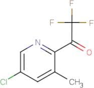 1-(5-Chloro-3-methylpyridin-2-yl)-2,2,2-trifluoroethanone