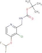 tert-Butyl (3-chloro-4-(difluoromethoxy)pyridin-2-yl)methylcarbamate