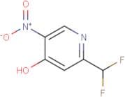 2-(Difluoromethyl)-5-nitropyridin-4-ol