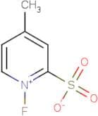 N-Fluoro-4-methylpyridinium-2-sulphonate