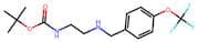 N'-[4-(Trifluoromethoxy)benzyl]ethane-1,2-diamine, N-BOC protected