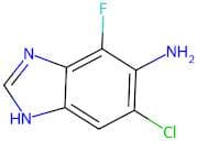 5-Amino-6-chloro-4-fluoro-1H-benzimidazole