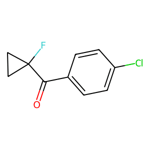 (4-Chlorophenyl)(1-fluorocyclopropyl)methanone