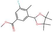 Methyl 3-fluoro-4-methyl-5-(4,4,5,5-tetramethyl-1,3,2-dioxaborolan-2-yl)benzoate
