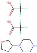 1-(Tetrahydrofuran-3-yl)piperazine bis(2,2,2-trifluoroacetate)