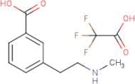 2,2,2-Trifluoroacetic acid compound with 3-(2-(methylamino)ethyl)benzoic acid