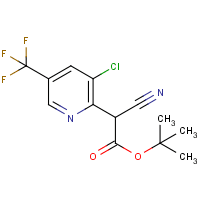 tert-Butyl 2-[3-chloro-5-(trifluoromethyl)pyridin-2-yl]-2-cyanoacetate