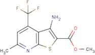 Methyl 3-amino-6-methyl-4-(trifluoromethyl)thieno[2,3-b]pyridine-2-carboxylate