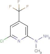 1-[6-Chloro-4-(trifluoromethyl)pyridin-2-yl]-1-methylhydrazine