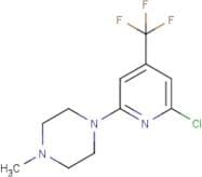 6-Chloro-2-(4-methylpiperazino)-4-(trifluoromethyl)pyridine
