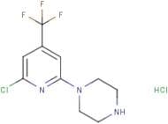 1-[6-Chloro-4-(trifluoromethyl)pyridin-2-yl]piperazine hydrochloride