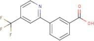 3-[4-(Trifluoromethyl)pyridin-2-yl]benzoic acid