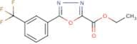 Ethyl 5-[3-(trifluoromethyl)phenyl]-1,3,4-oxadiazole-2-carboxylate