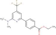 Ethyl 4-[6-(dimethylamino)-4-(trifluoromethyl)pyridin-2-yl]benzoate