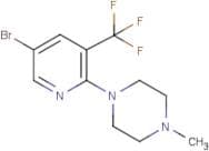 5-Bromo-2-(4-methylpiperazin-1-yl)-3-(trifluoromethyl)pyridine