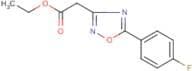 Ethyl 2-[5-(4-fluorophenyl)-1,2,4-oxadiazol-3-yl]acetate