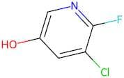 3-Chloro-2-fluoro-5-hydroxypyridine