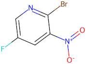 2-Bromo-5-fluoro-3-nitropyridine