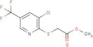 Methyl [[3-chloro-5-(trifluoromethyl)pyridin-2-yl]sulfanyl]acetate