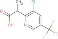 2-[3-Chloro-5-(trifluoromethyl)pyridin-2-yl]propionic acid