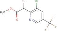 Methyl 2-bromo-2-[3-chloro-5-(trifluoromethyl)pyridin-2-yl]acetate