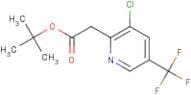 tert-Butyl 2-[3-chloro-5-(trifluoromethyl)pyridin-2-yl]acetate