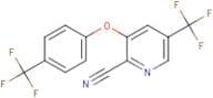 2-Cyano-5-(trifluoromethyl)-3-[4-(trifluoromethyl)phenoxy]pyridine