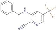 3-(Benzylmino)-2-cyano-5-(trifluoromethyl)pyridine