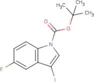 tert-Butyl 5-fluoro-3-iodo-1H-indole-1-carboxylate