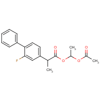 1-(Acetyloxy)ethyl 2-(2-fluorobiphenyl-4-yl)propanoate