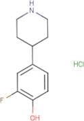 2-Fluoro-4-(piperidin-4-yl)phenol hydrochloride