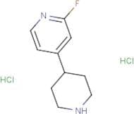 2-Fluoro-4-(piperidin-4-yl)pyridine dihydrochloride