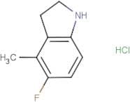 5-Fluoro-4-methylindoline hydrochloride