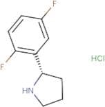 (S)-2-(2,5-Difluorophenyl)pyrrolidine hydrochloride