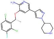 (R)-3-(1-(2,6-Dichloro-3-fluorophenyl)ethoxy)-5-(1-(piperidin-4-yl)-1H-pyrazol-4-yl)pyridin-2-amine