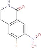 6-Fluoro-7-nitro-3,4-dihydroisoquinolin-1(2H)-one