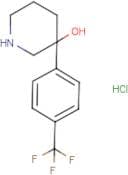 3-(4-(Trifluoromethyl)phenyl)piperidin-3-ol hydrochloride
