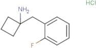 1-(2-Fluorobenzyl)cyclobutanamine hydrochloride