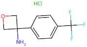 3-[4-(Trifluoromethyl)phenyl]oxetan-3-amine hydrochloride